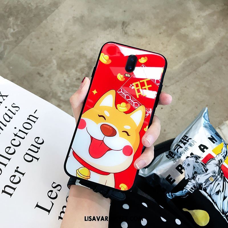 Oppo R17 Kuoret Murtumaton Puhelimen All Inclusive Trendi Punainen Halpa