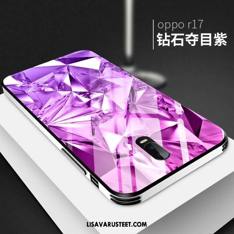 Oppo R17 Kuoret Net Red Lasi Ultra Ylellisyys Liukumaton Osta