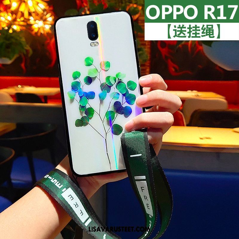 Oppo R17 Kuoret Valkoinen Puhelimen Silikoni Persoonallisuus Kotelo Kuori Kauppa