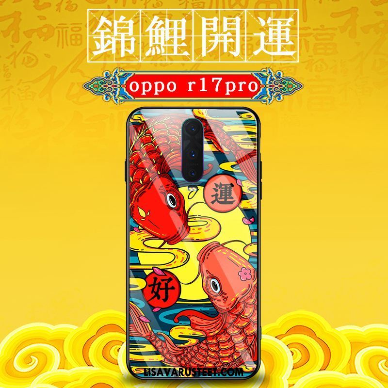 Oppo R17 Pro Kuoret Festivaali Sininen Luova Persoonallisuus Kiinalainen Tyyli Verkossa