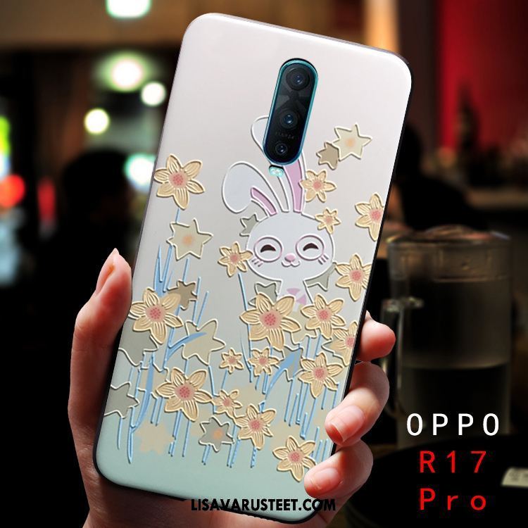 Oppo R17 Pro Kuoret Kotelo Kova Ihana Kohokuviointi Tide-brändi Halpa