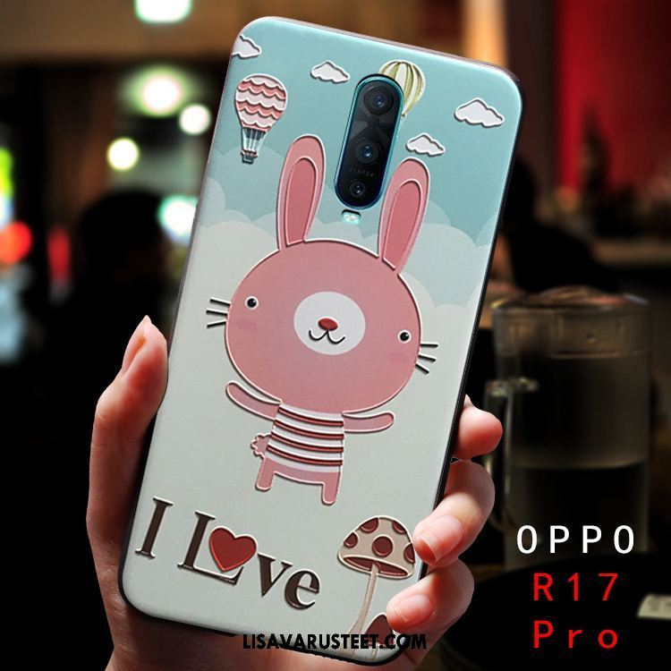 Oppo R17 Pro Kuoret Kotelo Kova Ihana Kohokuviointi Tide-brändi Halpa