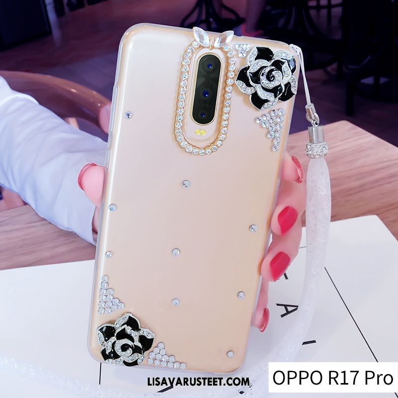 Oppo R17 Pro Kuoret Läpinäkyvä Ripustettavat Koristeet Kuori Silikoni Uusi Halvat