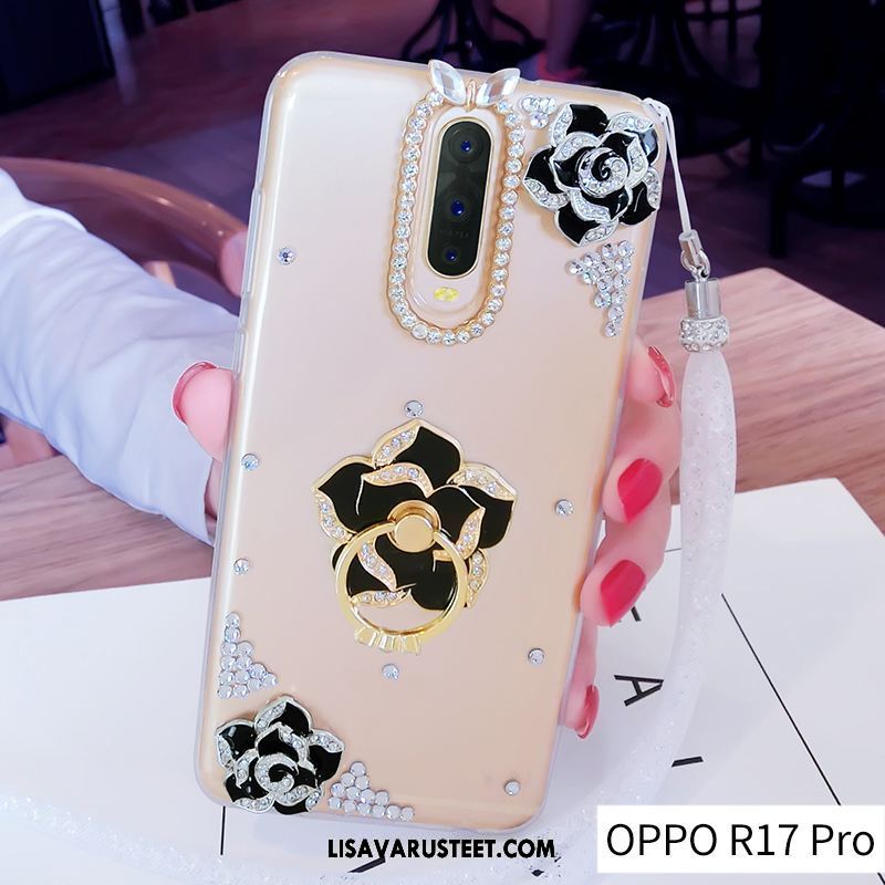 Oppo R17 Pro Kuoret Läpinäkyvä Ripustettavat Koristeet Kuori Silikoni Uusi Halvat