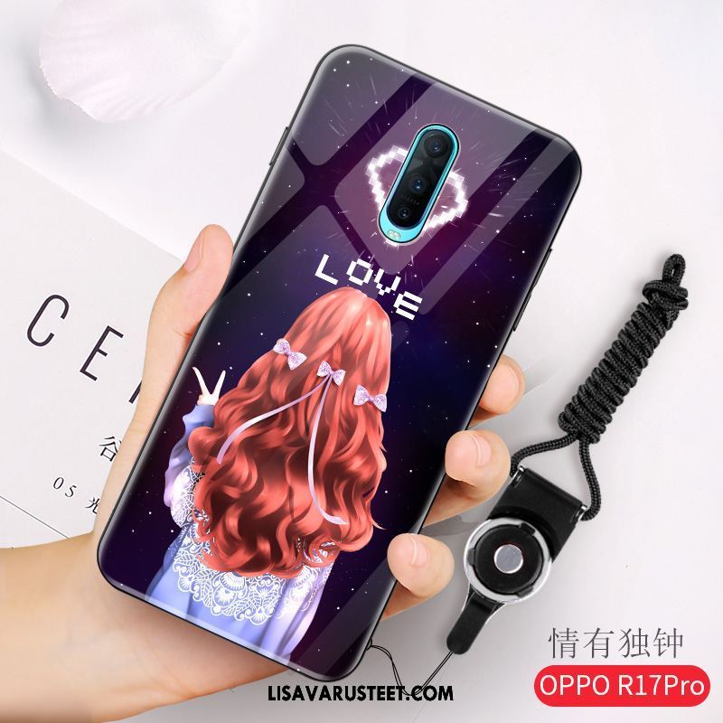 Oppo R17 Pro Kuoret Ohut Lasi Violetti Persoonallisuus Tide-brändi Myynti