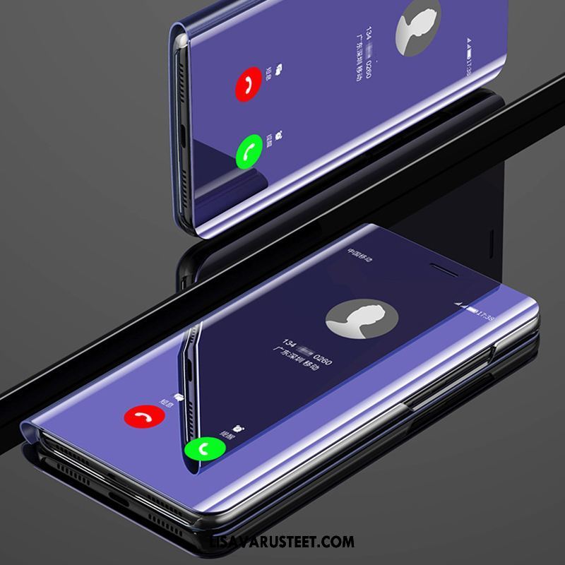 Oppo R17 Pro Kuoret Simpukka Peili Nahkakotelo Suojaus Kulta Kuori Alennus