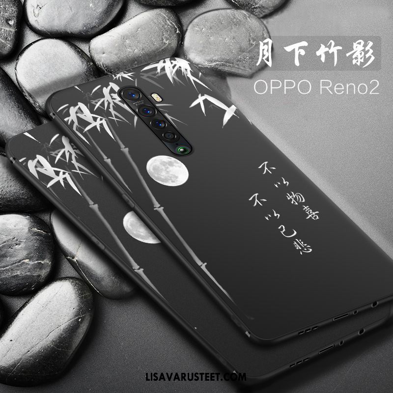 Oppo Reno 2 Kuoret All Inclusive Suojaus Pehmeä Neste Pesty Suede Murtumaton Myynti