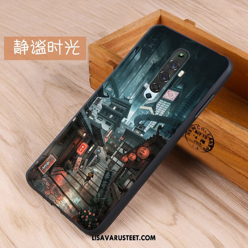 Oppo Reno 2 Z Kuoret Kotelo Silikoni Pesty Suede Näytönsuojus Kuori Kauppa