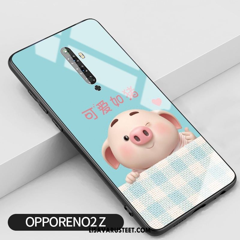 Oppo Reno 2 Z Kuoret Lasi Ihana Luova Sarjakuva All Inclusive Kuori Halvat