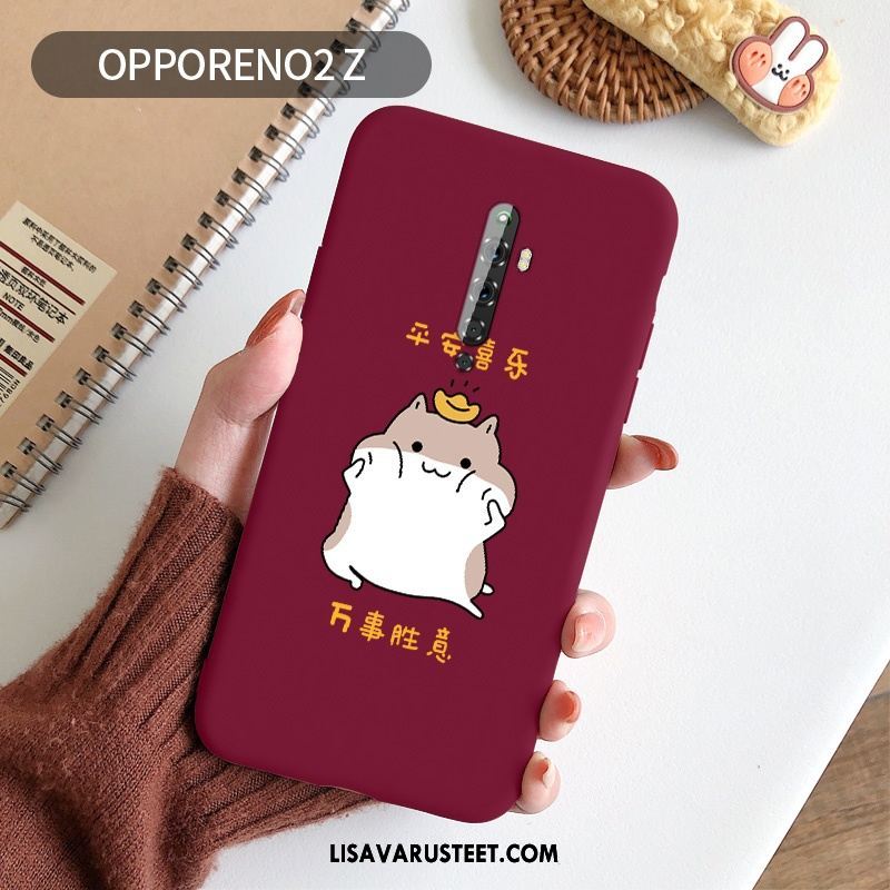 Oppo Reno 2 Z Kuoret Pehmeä Neste Pesty Suede Puhelimen Ultra Ohut Tarjous