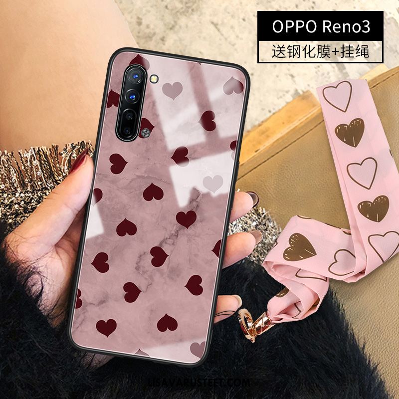 Oppo Reno 3 Kuoret Jauhe Murtumaton Ylellisyys Lasi Kuori Verkossa