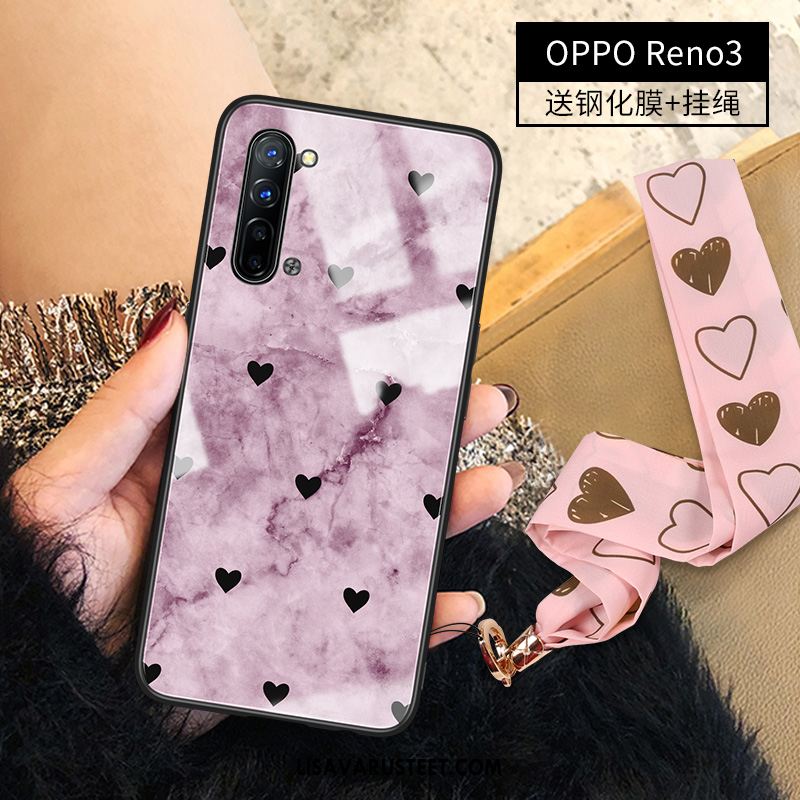 Oppo Reno 3 Kuoret Jauhe Murtumaton Ylellisyys Lasi Kuori Verkossa