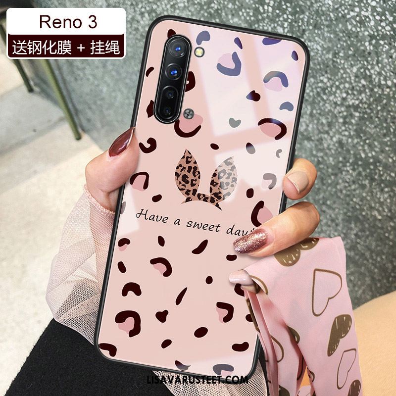 Oppo Reno 3 Kuoret Silikoni Puhelimen Ohut Net Red Jauhe Osta