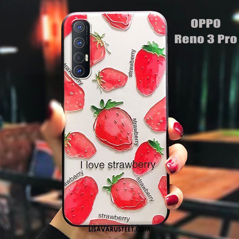 Oppo Reno 3 Pro Kuoret Ohut Silikoni Persoonallisuus Kuori Pehmeä Neste Myynti