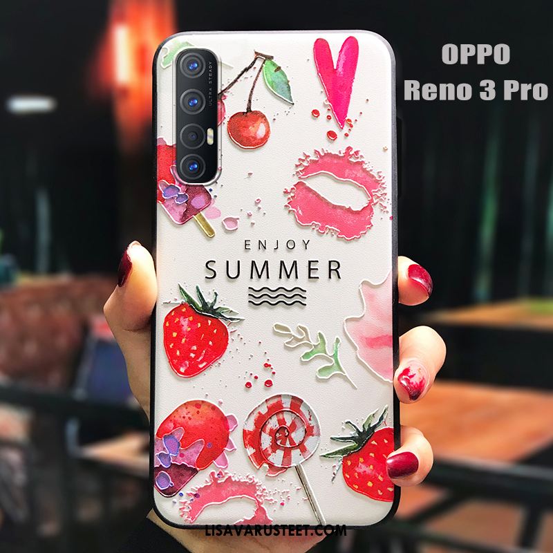 Oppo Reno 3 Pro Kuoret Ohut Silikoni Persoonallisuus Kuori Pehmeä Neste Myynti