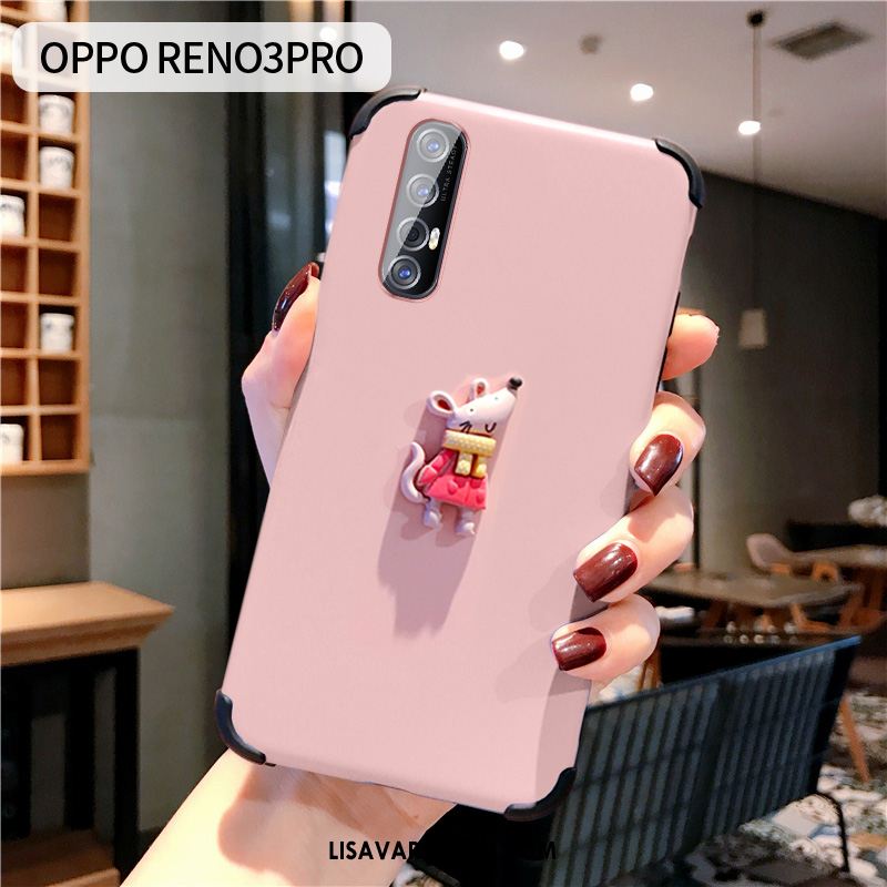 Oppo Reno 3 Pro Kuoret Sarjakuva Jauhe Rotta Suojaus Murtumaton Verkossa