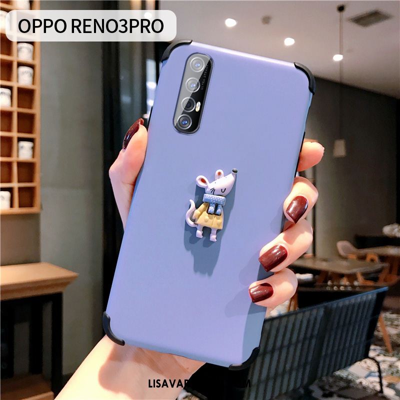 Oppo Reno 3 Pro Kuoret Sarjakuva Jauhe Rotta Suojaus Murtumaton Verkossa