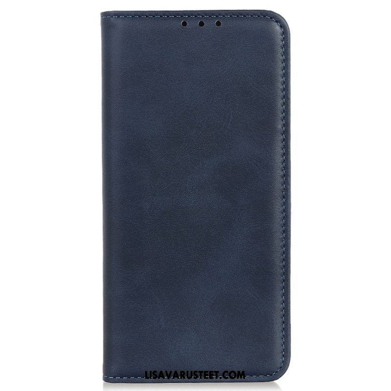 Puhelinkuoret Moto G73 5G Kotelot Flip Elegance Haljattu Nahka