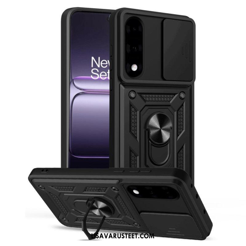 Puhelinkuoret Oneplus Nord 5 Liukuva Kameransuoja Ja Jalusta