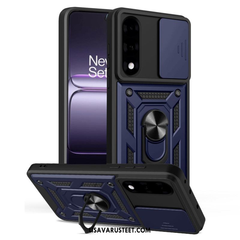 Puhelinkuoret Oneplus Nord 5 Liukuva Kameransuoja Ja Jalusta