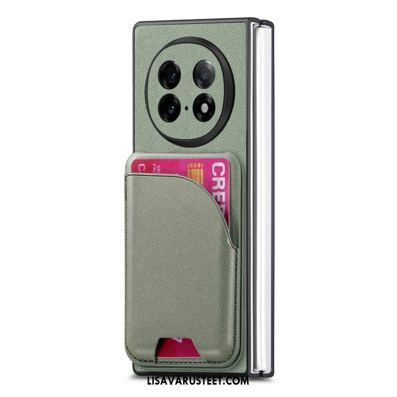 Puhelinkuoret Oppo Find N5 Magneettinen Jalustalla Ja Irrotettavalla Pussilla