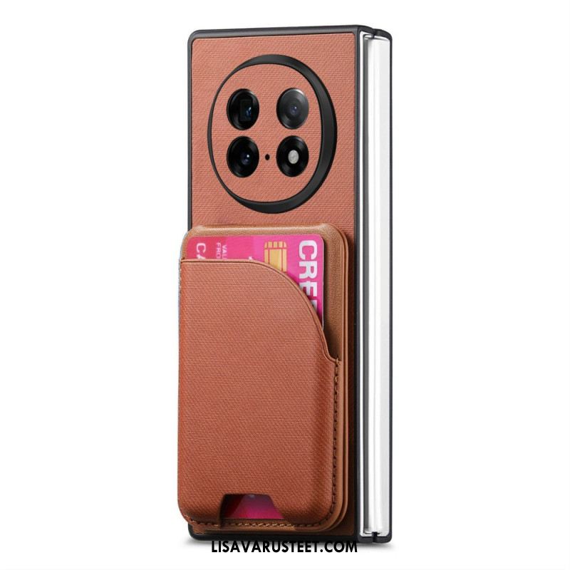 Puhelinkuoret Oppo Find N5 Magneettinen Jalustalla Ja Irrotettavalla Pussilla