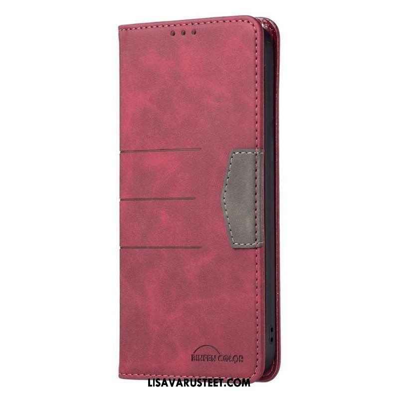 Puhelinkuoret Oppo Find X5 Pro Kotelot Flip Binfen Väri