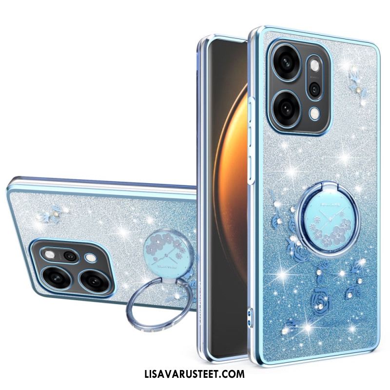 Puhelinkuoret Oppo Reno 14 Pro 5g Strassilla Koristeltu Sormuspidike