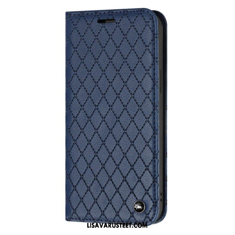 Puhelinkuoret Samsung Galaxy A14 / A14 5G Kotelot Flip Rfid-timantit