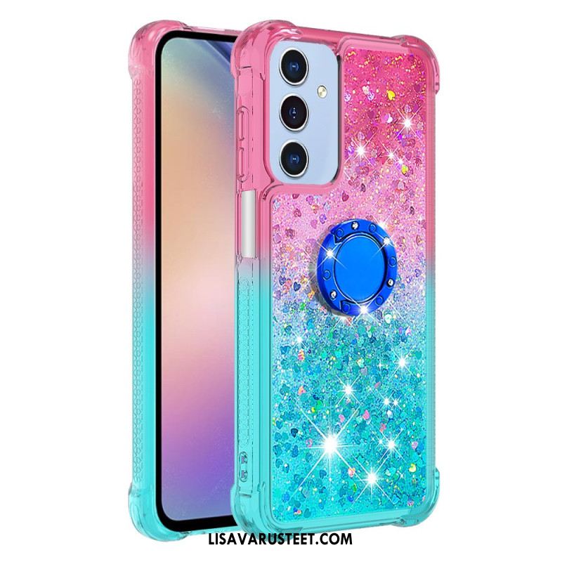 Puhelinkuoret Samsung Galaxy A17 4g / 5g Kimaltava Liukuvärjäysrengastuki