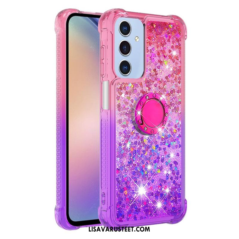 Puhelinkuoret Samsung Galaxy A17 4g / 5g Kimaltava Liukuvärjäysrengastuki