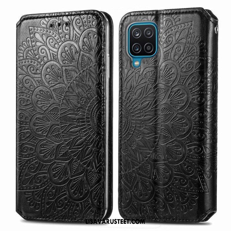 Puhelinkuoret Samsung Galaxy M12 / A12 Kotelot Flip Mandala