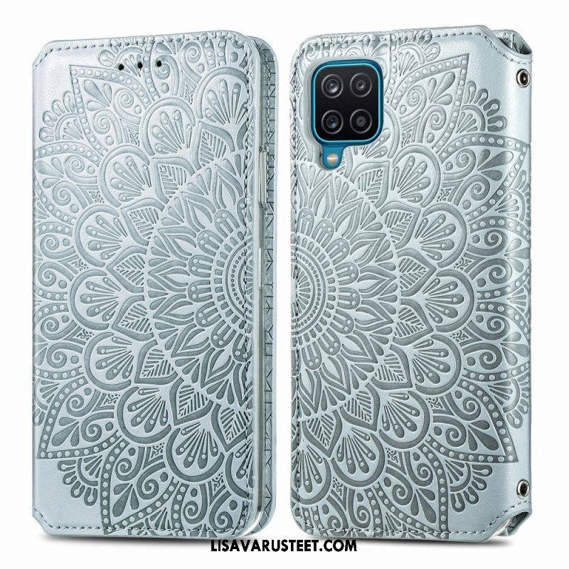 Puhelinkuoret Samsung Galaxy M12 / A12 Kotelot Flip Mandala