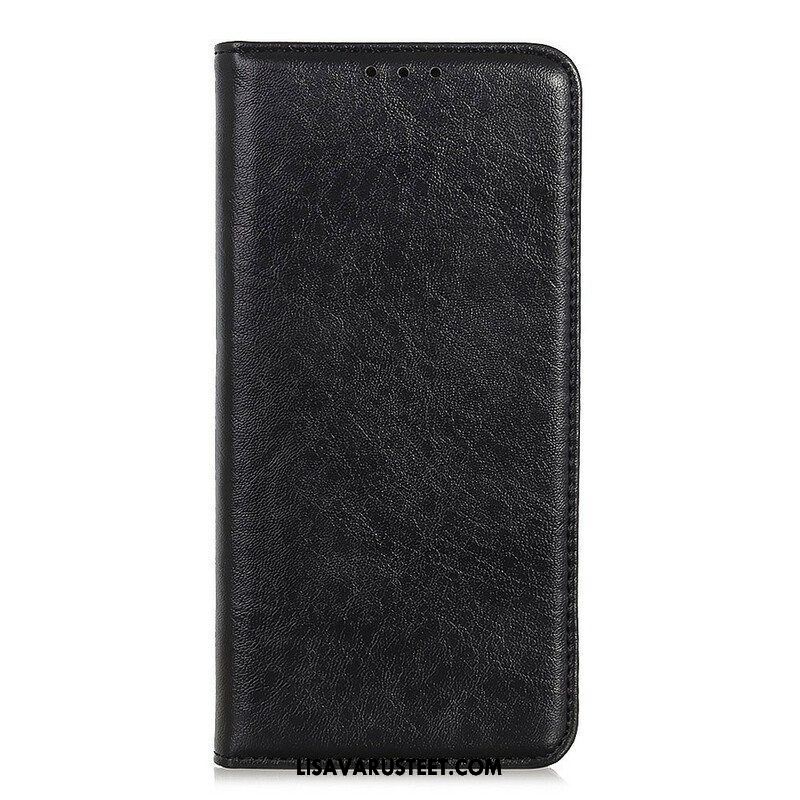 Puhelinkuoret Samsung Galaxy M12 / A12 Kotelot Flip Split Leather -tyyli