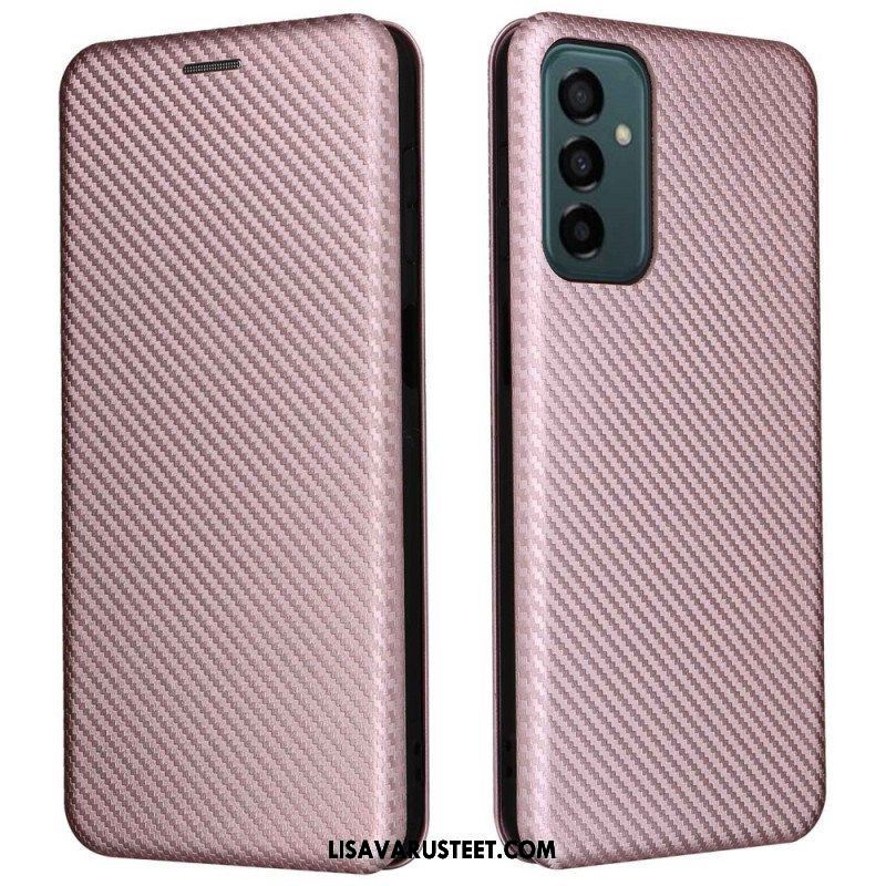 Puhelinkuoret Samsung Galaxy M23 5G Kotelot Flip Hiilikuitu