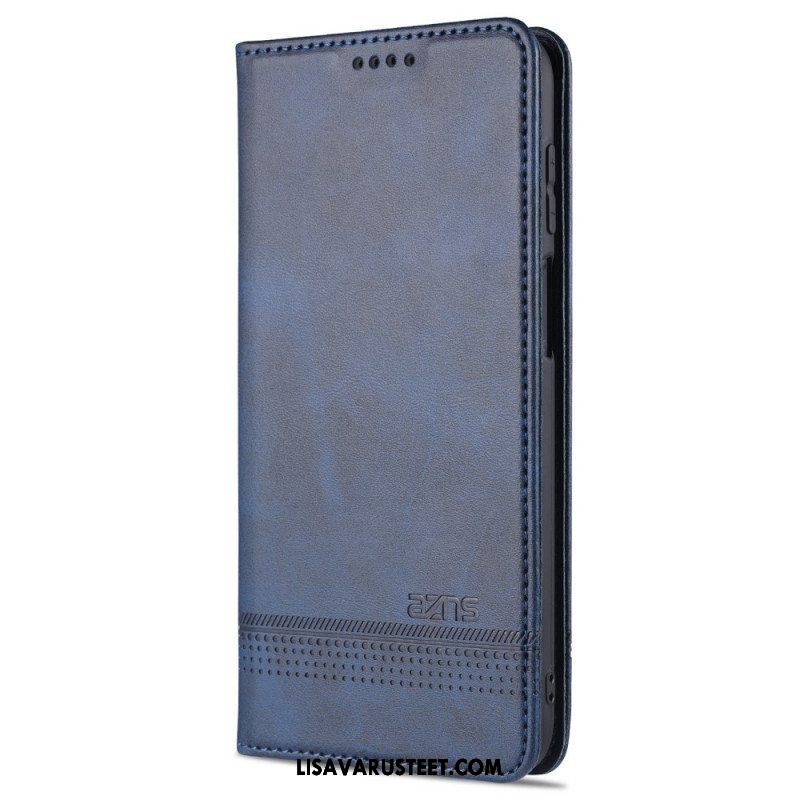 Puhelinkuoret Samsung Galaxy M32 Kotelot Flip Azns-nahkamuotoilu