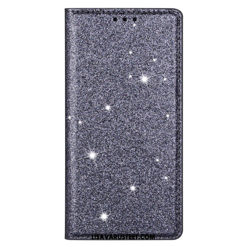 Puhelinkuoret Samsung Galaxy S22 Plus 5G Kotelot Flip Paljetti Tyyli