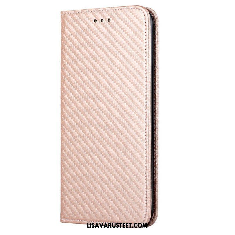 Puhelinkuoret Samsung Galaxy S23 Plus 5G Suojaketju Kuori Kotelot Flip Strappy Carbon Fiber Style