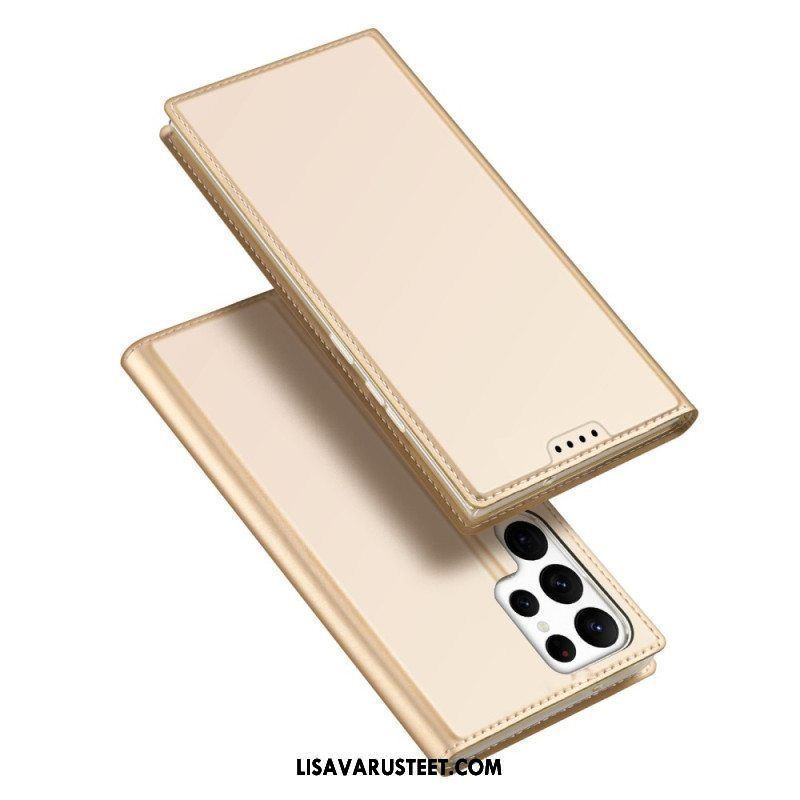 Puhelinkuoret Samsung Galaxy S23 Ultra 5G Kotelot Flip Skin Pro Series Dux Ducis