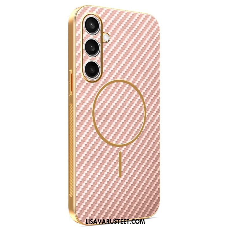 Puhelinkuoret Samsung Galaxy S25 Fe Magsafe-hiilikuitukuvio