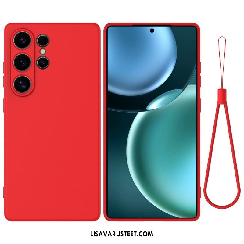 Puhelinkuoret Samsung Galaxy S25 Ultra 5g Nestemäinen Silikoniranneke