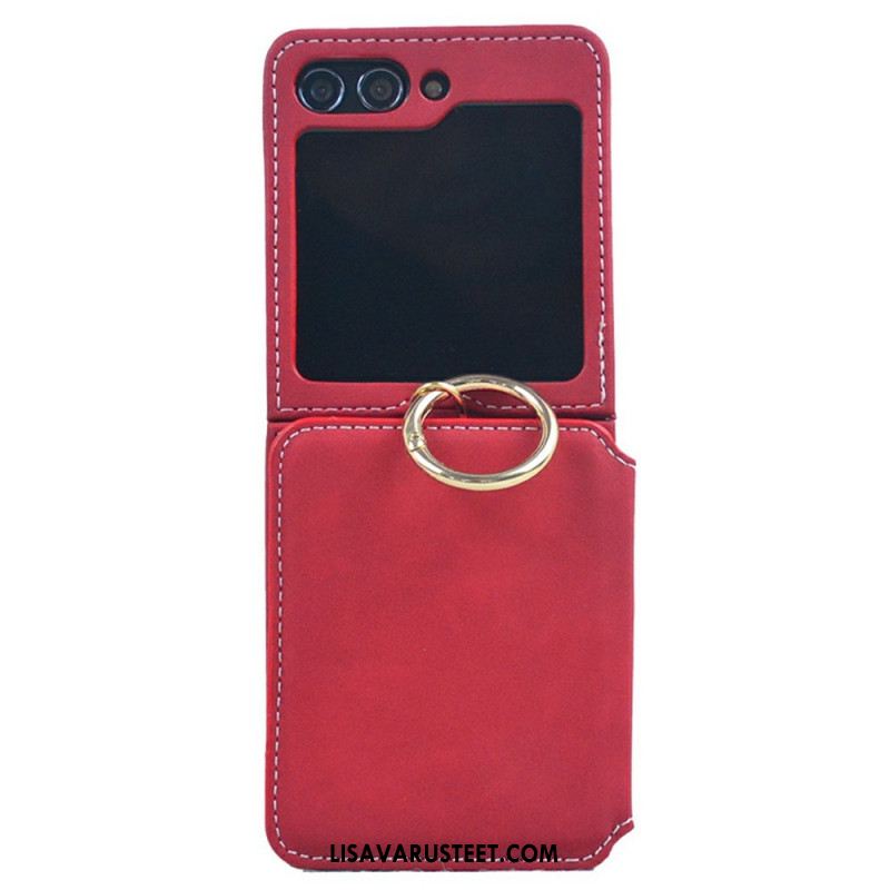 Puhelinkuoret Samsung Galaxy Z Flip 7 Korttikotelo Ja Irrotettava Ketju