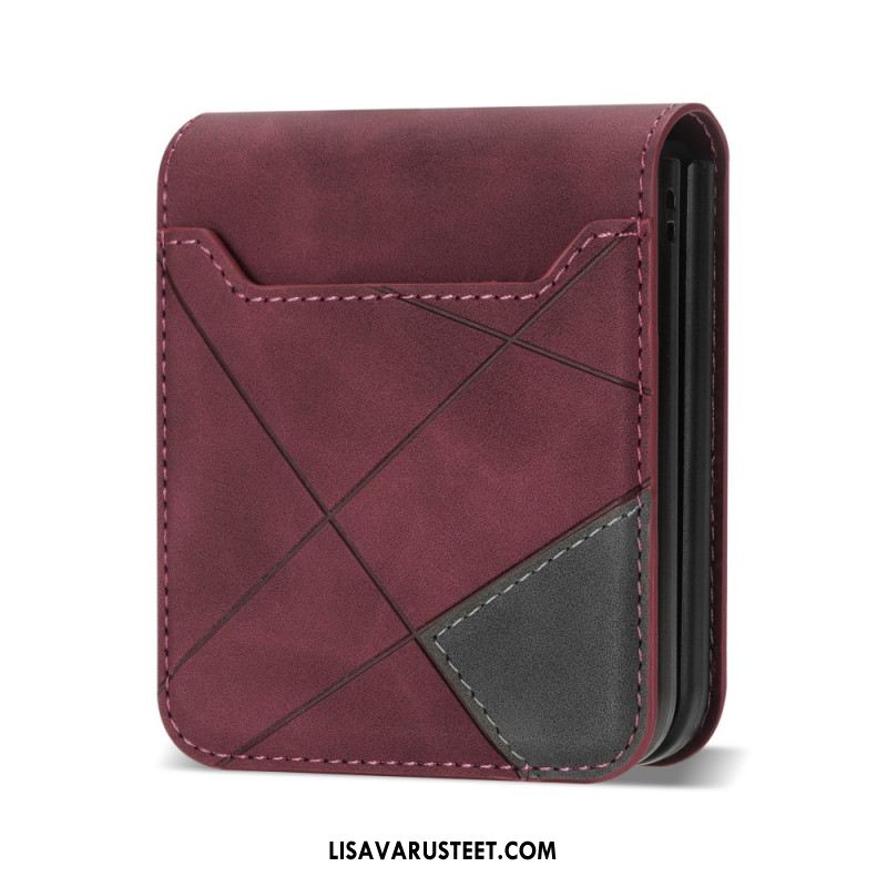 Puhelinkuoret Samsung Galaxy Z Flip 7 Kuviollinen Korttiteline