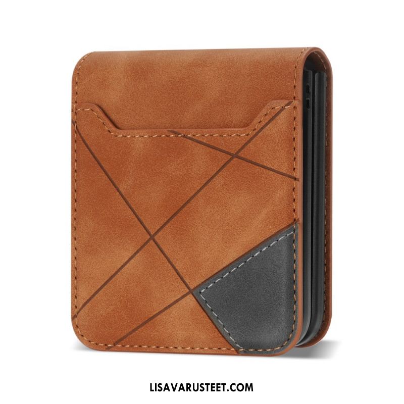 Puhelinkuoret Samsung Galaxy Z Flip 7 Kuviollinen Korttiteline