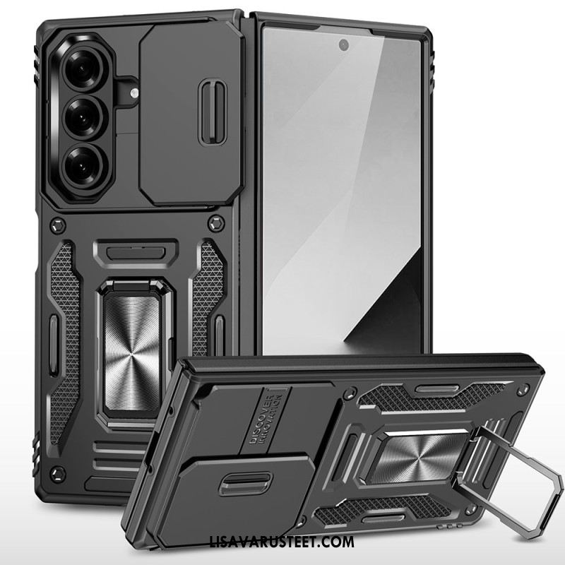 Puhelinkuoret Samsung Galaxy Z Fold 7 Erittäin Kestävä Linssin Tuki Ja Suoja