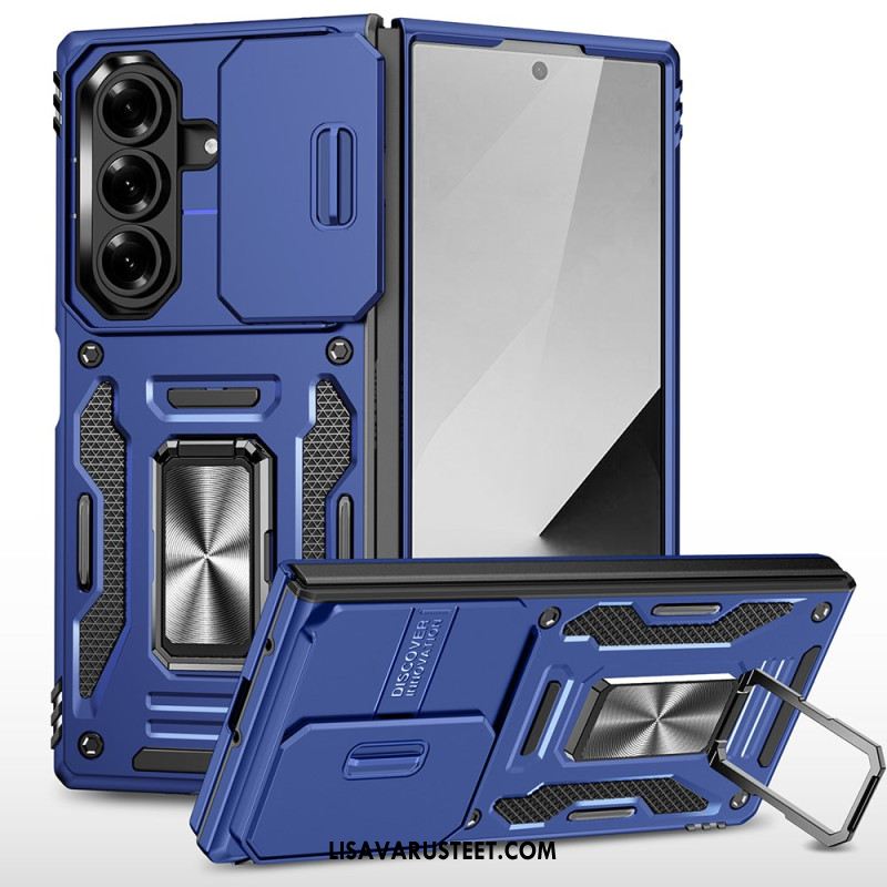 Puhelinkuoret Samsung Galaxy Z Fold 7 Erittäin Kestävä Linssin Tuki Ja Suoja