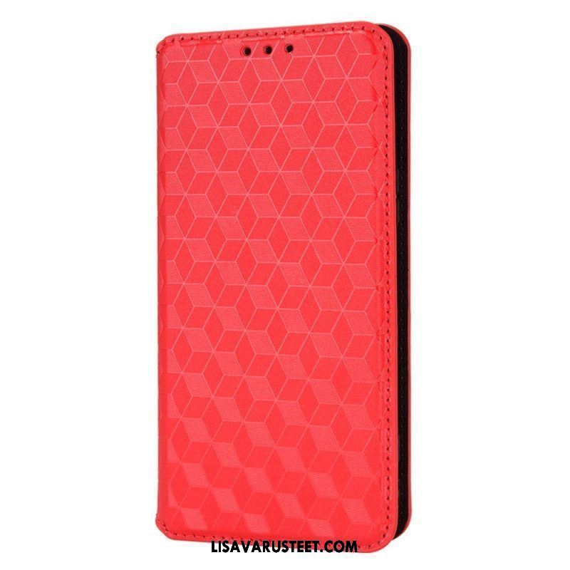 Puhelinkuoret Sony Xperia 5 IV Kotelot Flip 3d-tekstuuri
