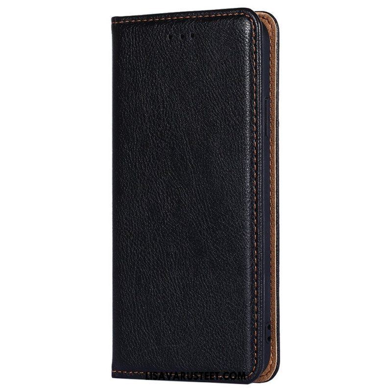 Puhelinkuoret Xiaomi 13 Pro Kotelot Flip Keinonahan Tikkaukset