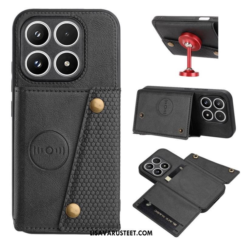 Puhelinkuoret Xiaomi 17 Korttikotelo Ja Teline