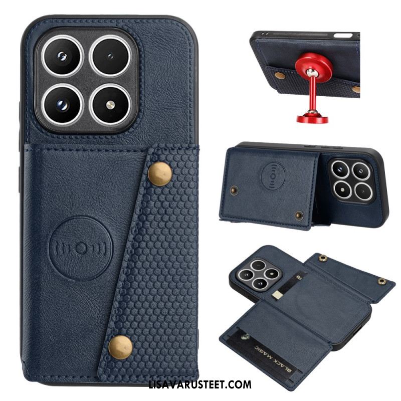 Puhelinkuoret Xiaomi 17 Korttikotelo Ja Teline